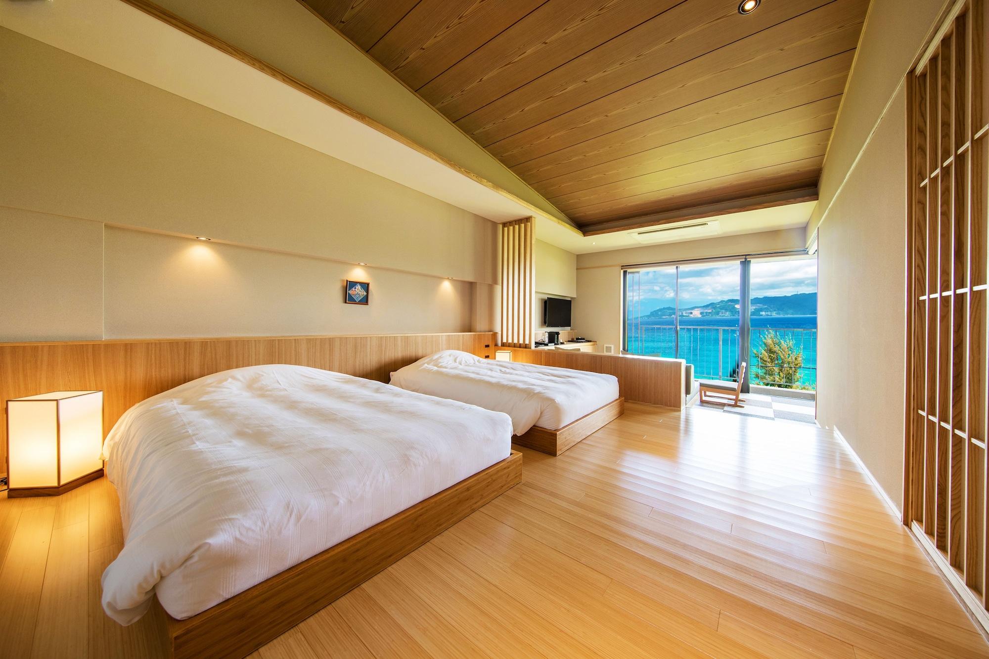 Отель Umino Ryotei Okinawa Nakamasou Онна Экстерьер фото