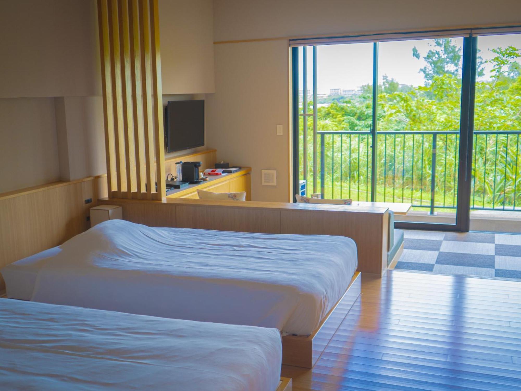 Отель Umino Ryotei Okinawa Nakamasou Онна Экстерьер фото