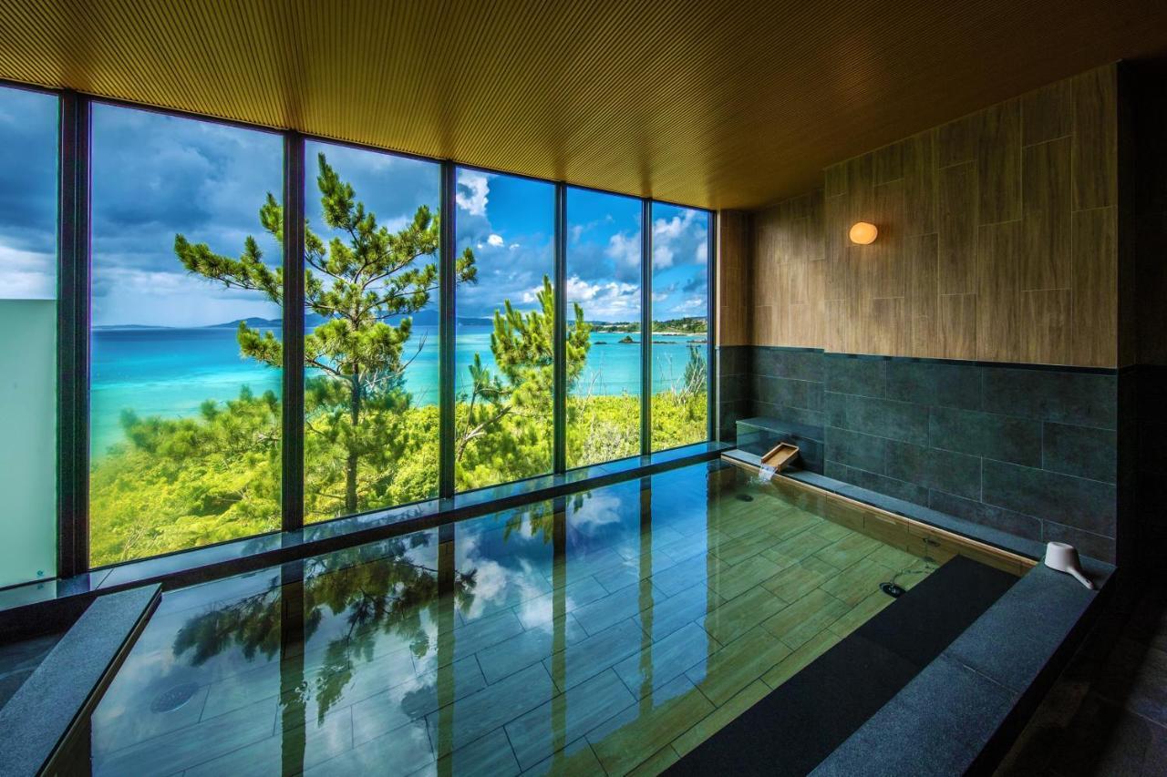 Отель Umino Ryotei Okinawa Nakamasou Онна Экстерьер фото