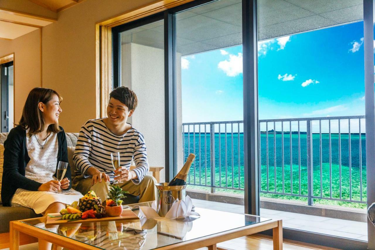 Отель Umino Ryotei Okinawa Nakamasou Онна Экстерьер фото
