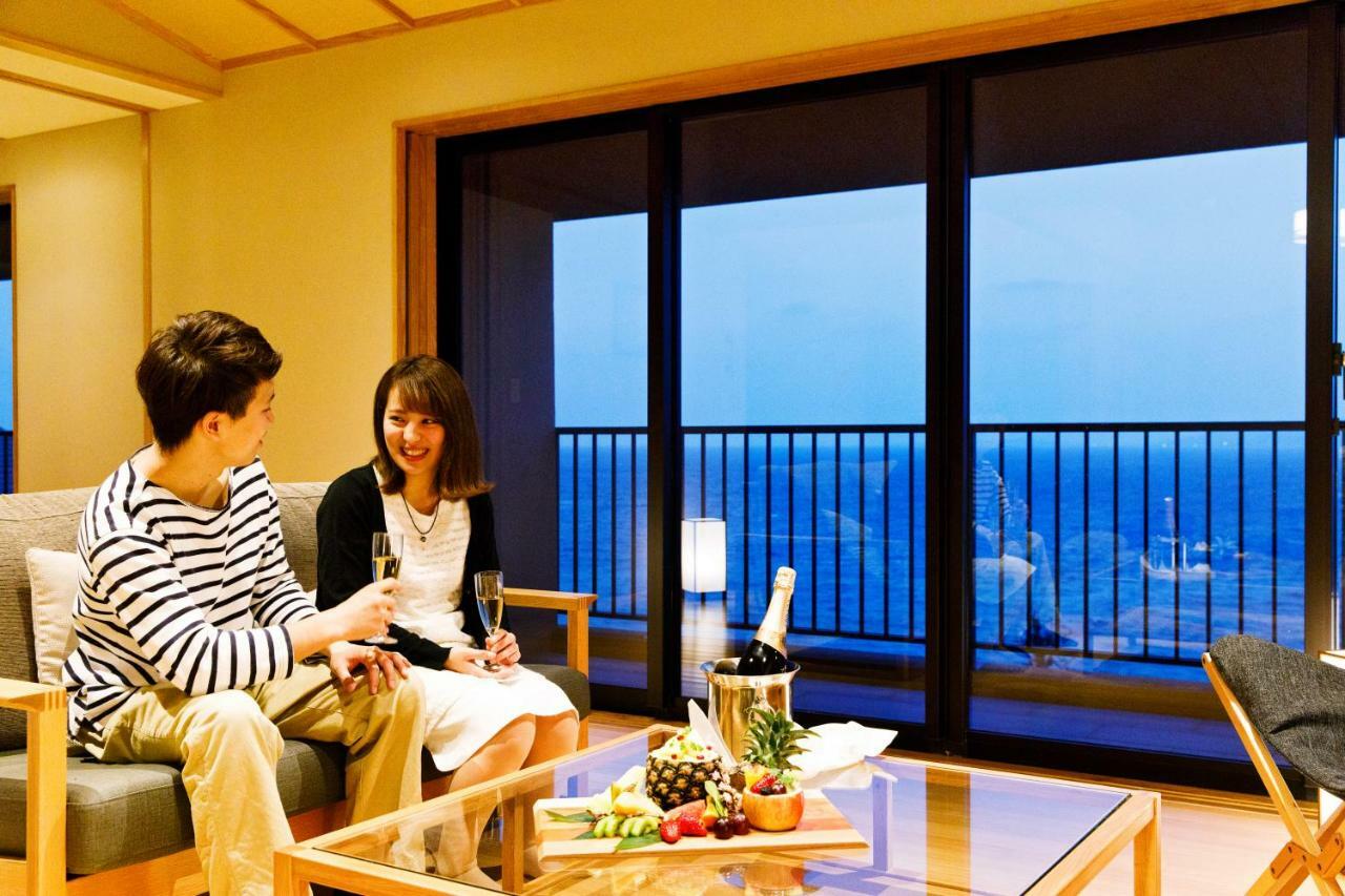 Отель Umino Ryotei Okinawa Nakamasou Онна Экстерьер фото
