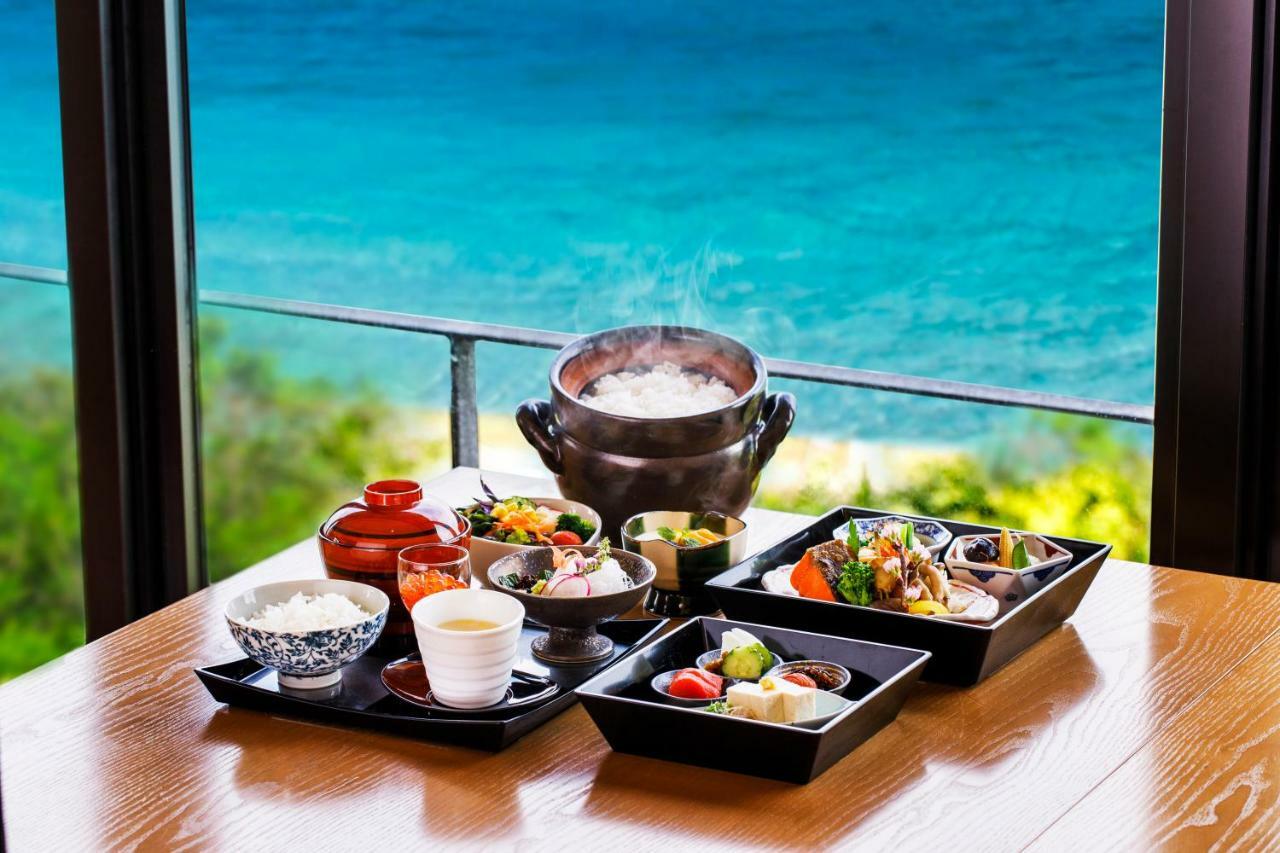 Отель Umino Ryotei Okinawa Nakamasou Онна Экстерьер фото